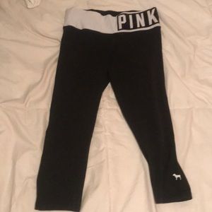 Black “PINK” Leggings